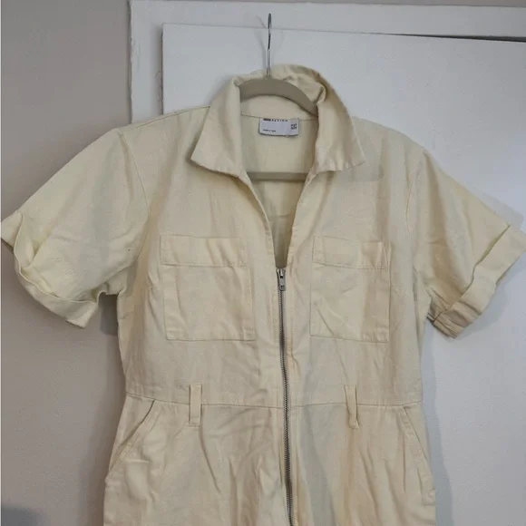 ASOS Cream Jumpsuit Sz 12 - Picture 3 of 5